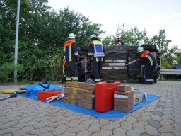 Übung mit der FF Ottenhof-Bernheck